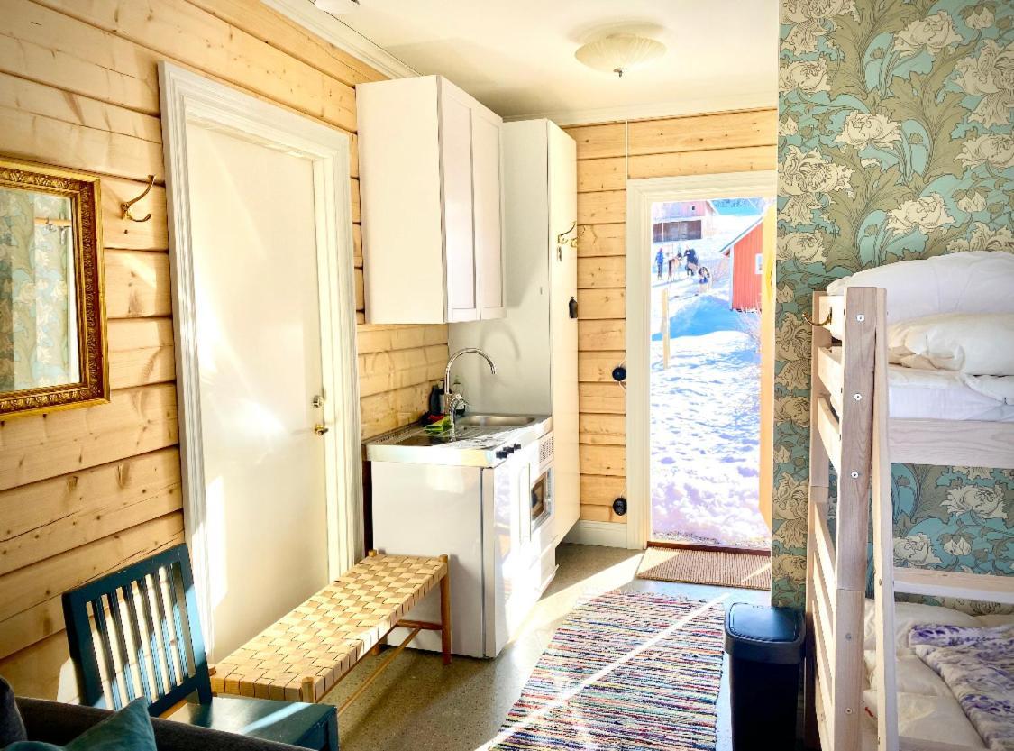 Scenic Small Guesthouse On Horse Farm By The Lake Froso Exterior photo
